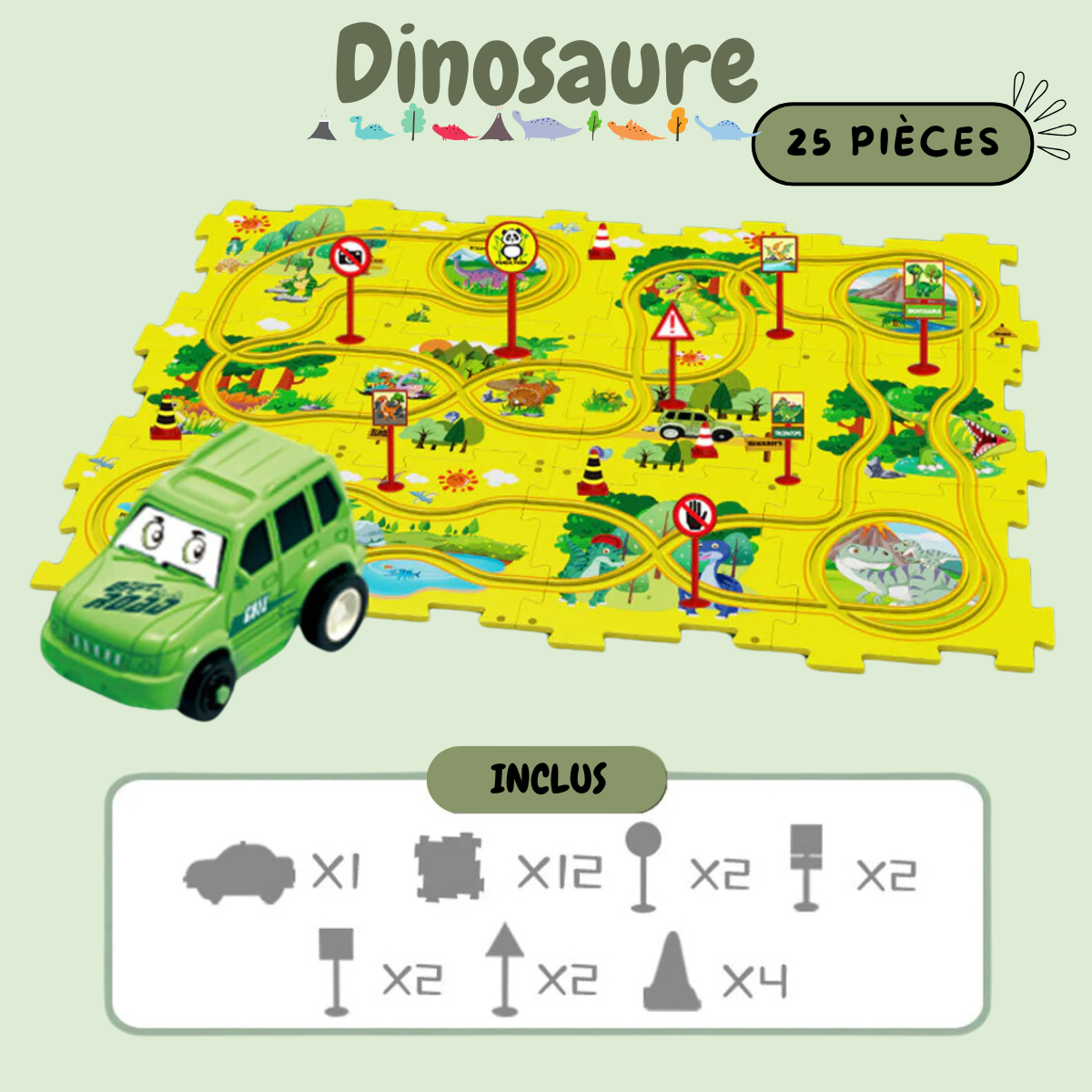 PuzzleVroum™ : Le circuit à assembler qui fait rêver les petits pilotes 🚗🧩