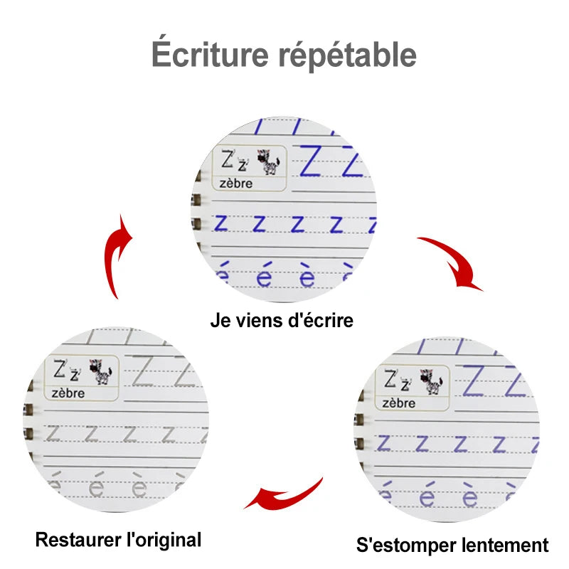 Cahiers Magiques d'entraînement à l'écriture manuscrite