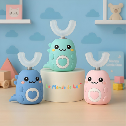 LeoBrosse - Brosse à dents 360° pour enfants