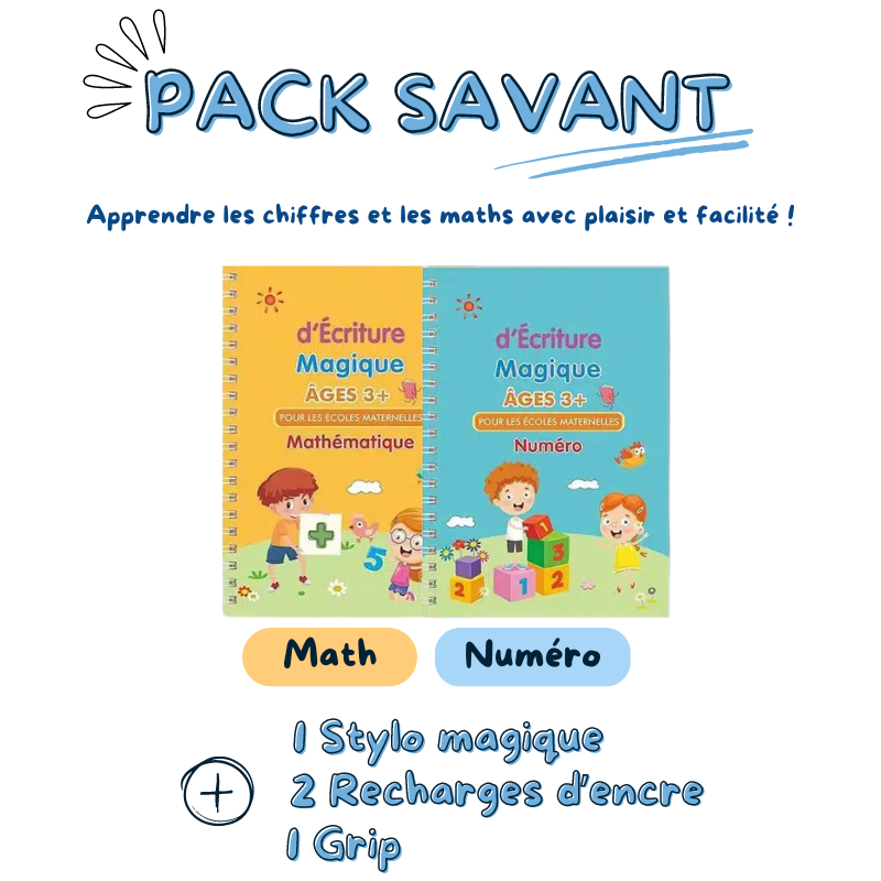 Cahiers Magiques d'entraînement à l'écriture manuscrite