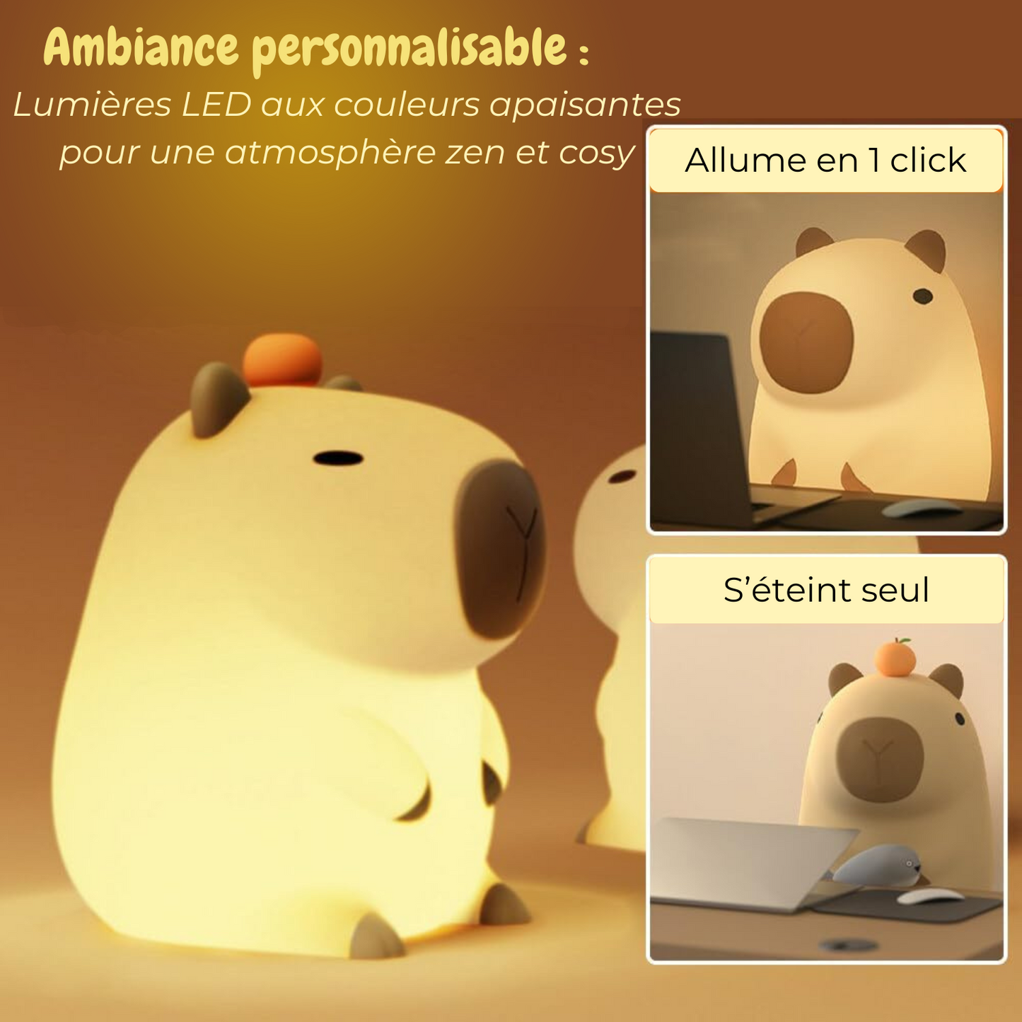 LumiLeo™ - La Lampe Capybara LED Magique