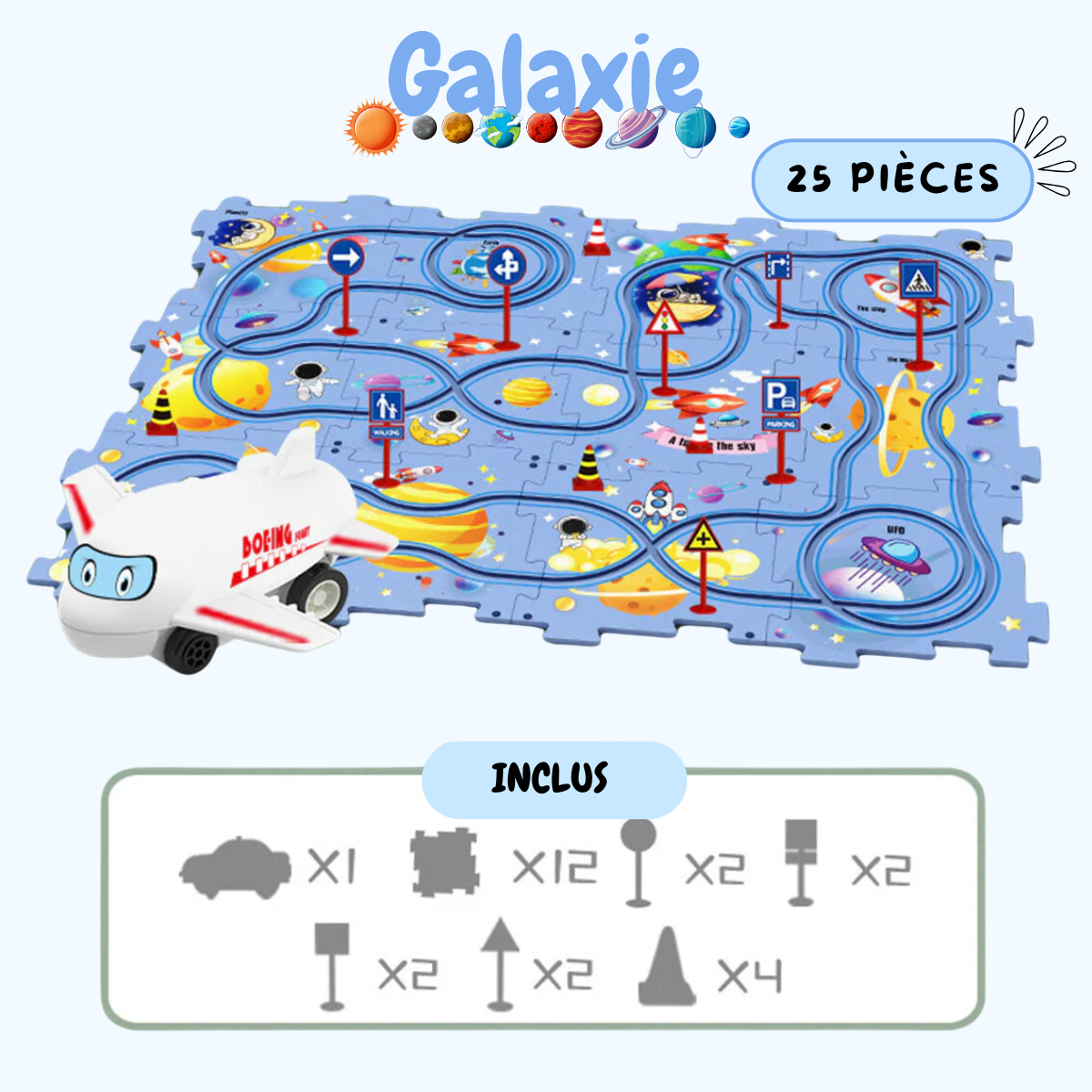 PuzzleVroum™ : Le circuit à assembler qui fait rêver les petits pilotes 🚗🧩