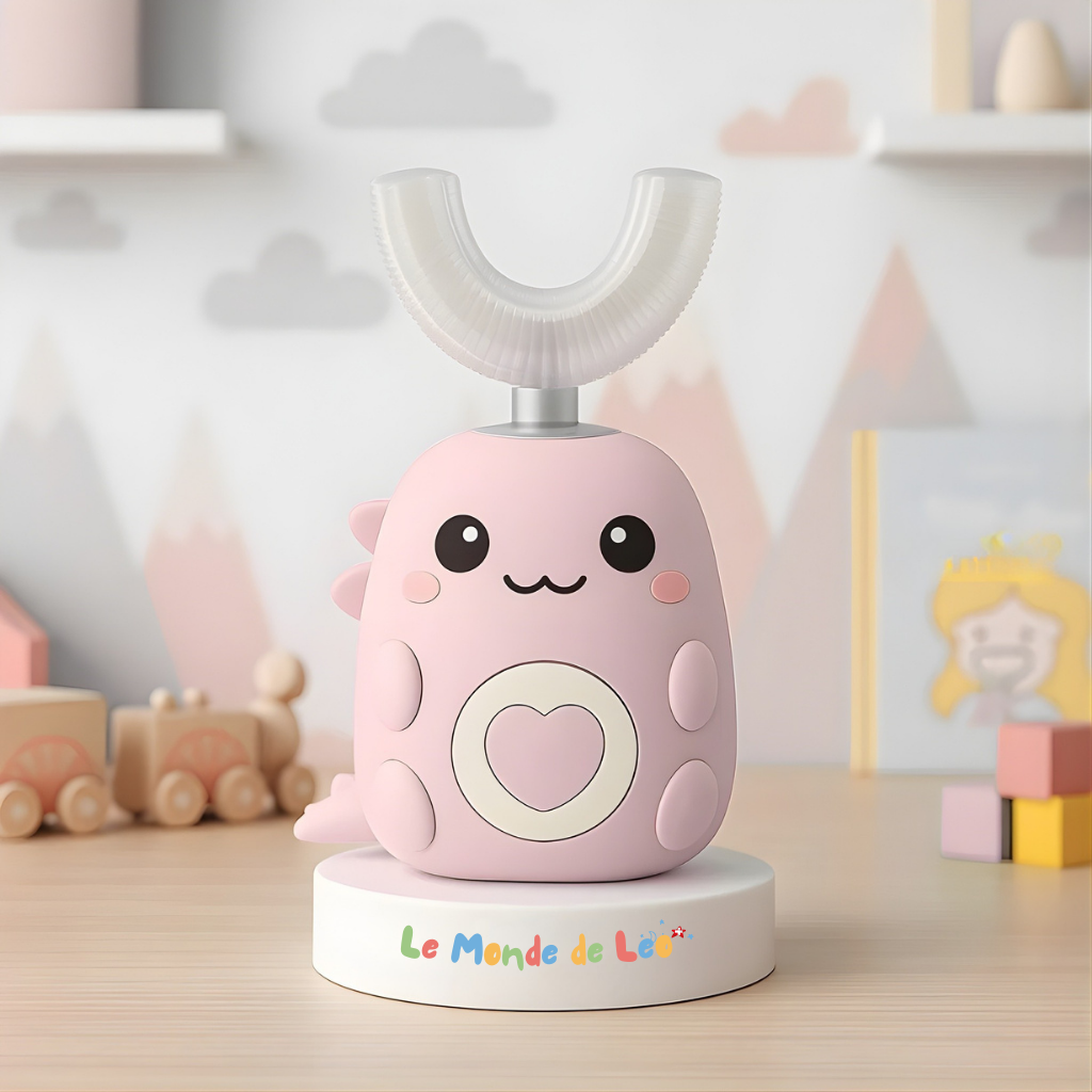 LeoBrosse - Brosse à dents 360° pour enfants