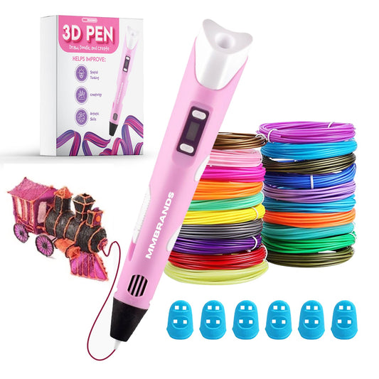 Stylo 3D Kit de démarrage - Filament recyclé - 10 couleurs