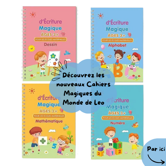 Cahiers Magiques d'entraînement à l'écriture manuscrite