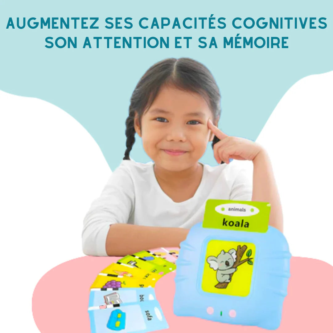 Mes premiers mots - Cartes parlantes éducatives de 1 à 6 ans