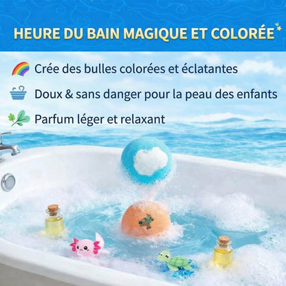 Fini les batailles au moment du bain